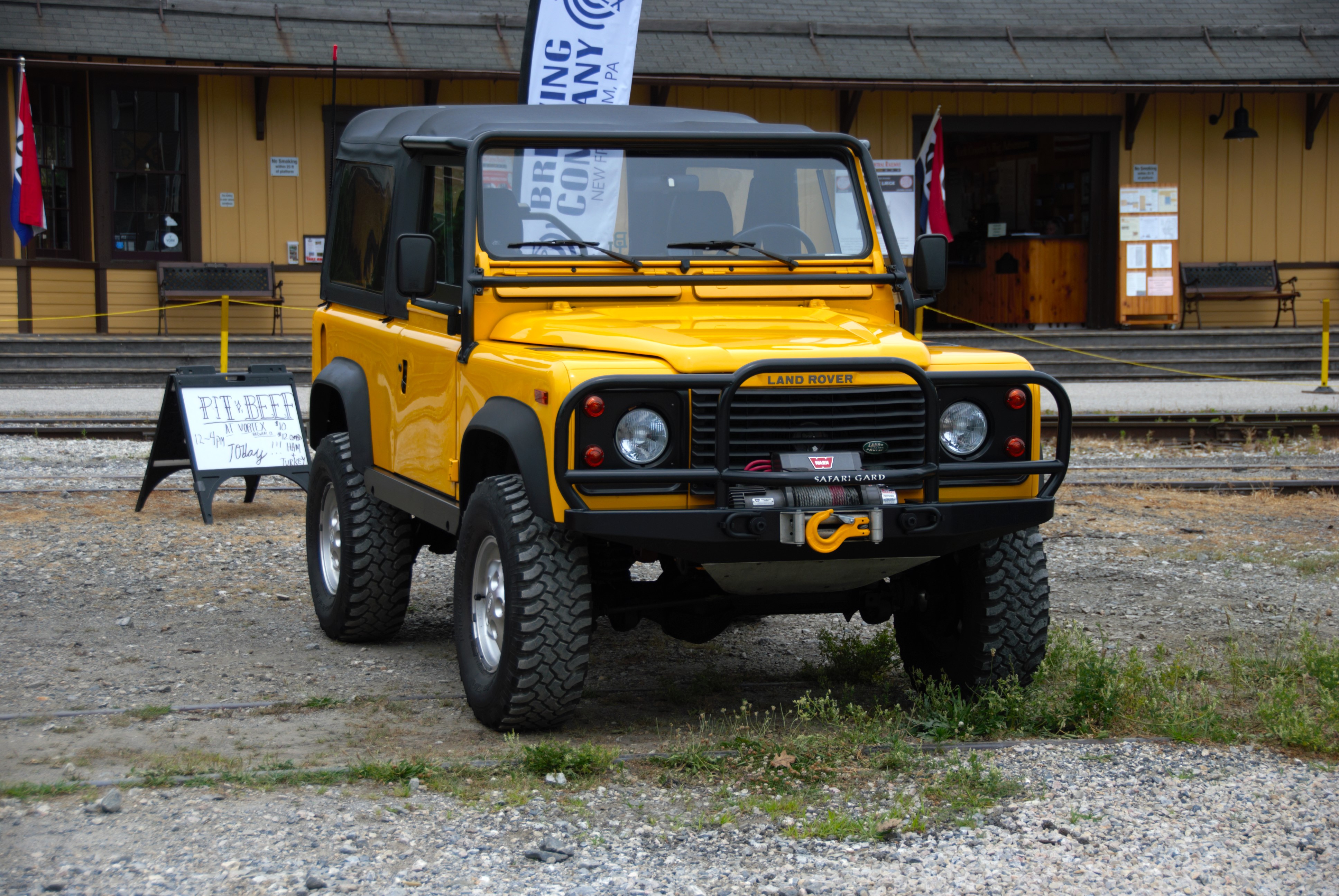 Defender at Vortex Show.jpeg